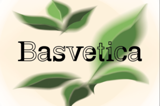 Basvetica: A Bold Serif Typeface for Modern Editorial Design