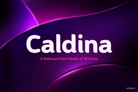 Caldina: The Premium Sans Serif Font That Polishes Your Brand Identity