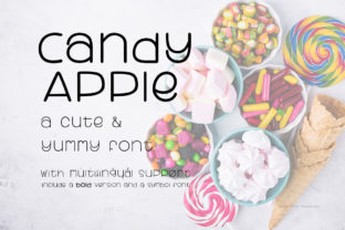Candy Apple: A Playful Serif Typeface for Editorial Design