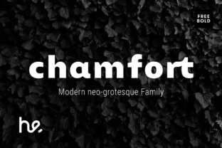 Chamfort: A Versatile Sans Serif Typeface for Modern Editorial Design