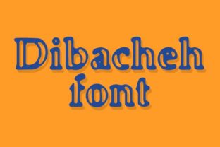 Dibacheh: A Bold Serif Font for Editorial Design