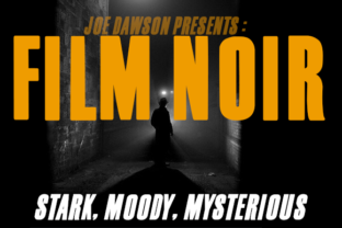 Film Noir: A Bold Sans Serif Typeface for High-Impact Campaigns