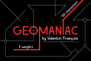 Geomaniac: The Modern Typeface for Scroll-Stopping Campaigns