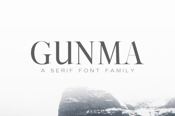 Gunma Family: The Versatile Typeface for Modern Campaigns