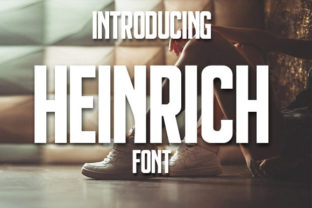 Heinrich: A Bold Sans Serif Typeface for Handmade Branding