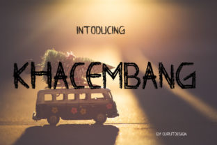 Khacembhang: A Bold Decorative Typeface for Modern Editorial Design