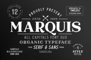 Marquis Duo: The Serif Typeface for Professional Small Business Branding
