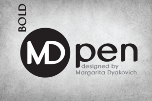 MD Pen Bold: The Handwritten Typeface for Powerful Web Design