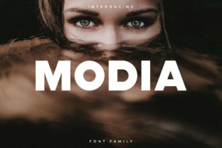 Modia: The Bold Sans Serif Typeface for Scroll-Stopping Campaigns
