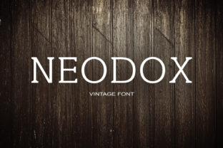 Neodox: The Bold Serif Font That Elevates Handmade Branding