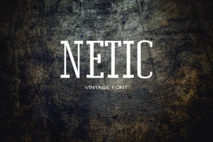Netic: A Bold Serif Typeface for Modern Web Design