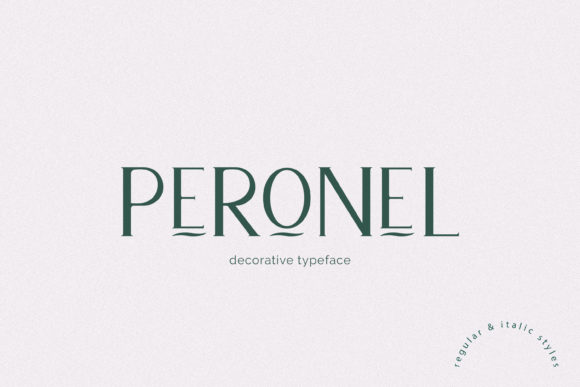 Peronel: The Serif Typeface That Elevates Your Brand Identity