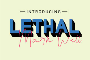 Reviewing Lethal Markwell Duo: A Striking Font for Editorial Design