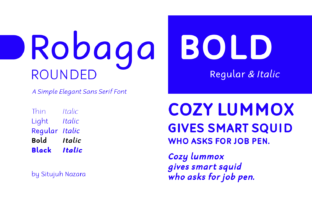 Robaga Rounded Bold: A Versatile Typeface for Modern Branding