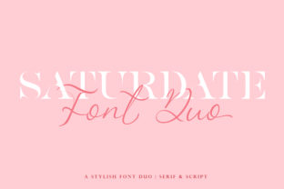 Saturdate Duo: The Premium Font for Editorial Excellence
