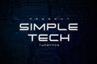 Simple Tech: The Clean Typeface for Polished Brand Identity