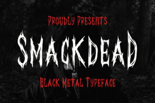 Smackdead: The Bold Blackletter Typeface for High-Impact Web Design