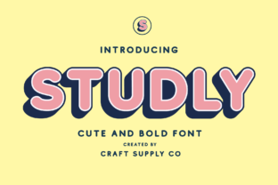 Studly Family: The Bold Typeface Your Small Business Needs