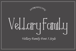 Vellary Family: The Clean Sans Serif Typeface for Clear Campaigns