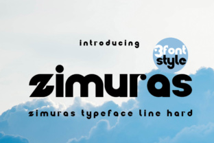 Zimuras: A Bold Sans Serif Typeface for Modern Editorial Design